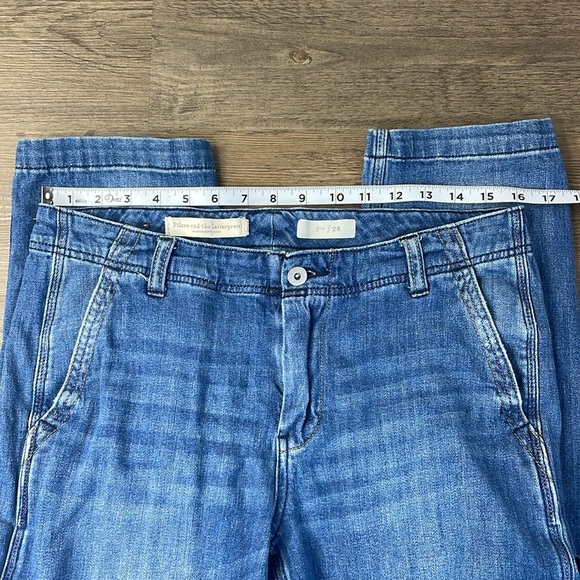 Anthropologie Pilcro and the Letterpress Relaxed Distressed Carpenter Jeans, 28 - Picture 7 of 14